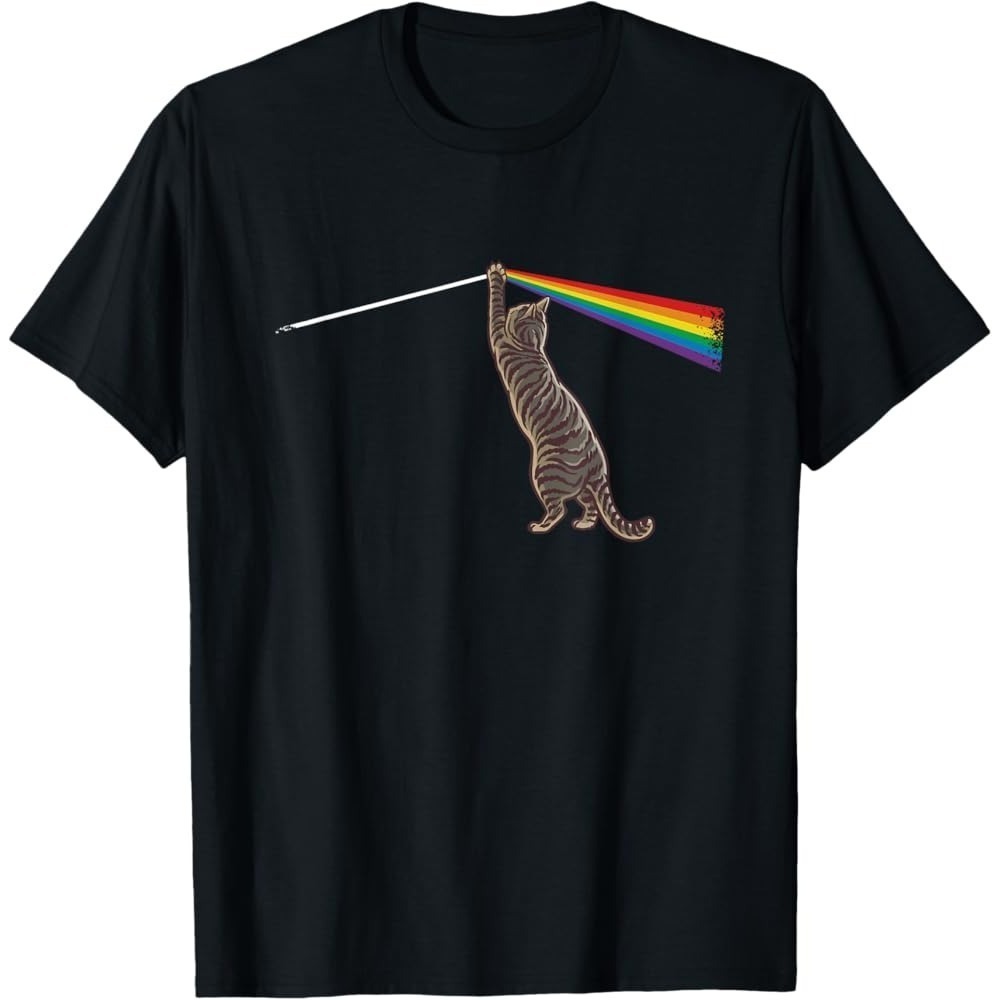 Funny Cat Rock Music Unisex T-shirt Gift For Fan